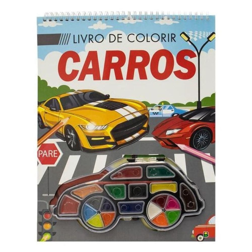 Incríveis Veículos - Livro De Colorir: Carros