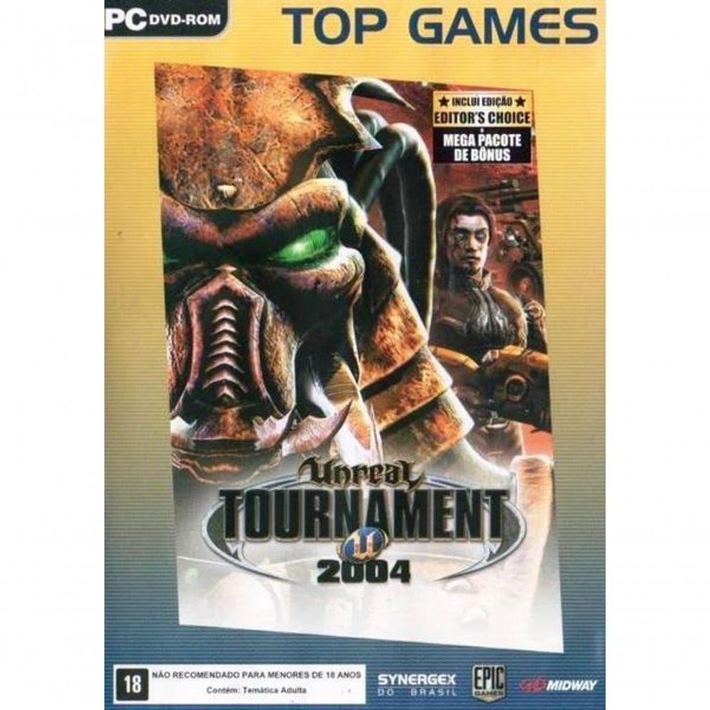 Pc Dvd Rom Unreal Tournament 2004 (box)