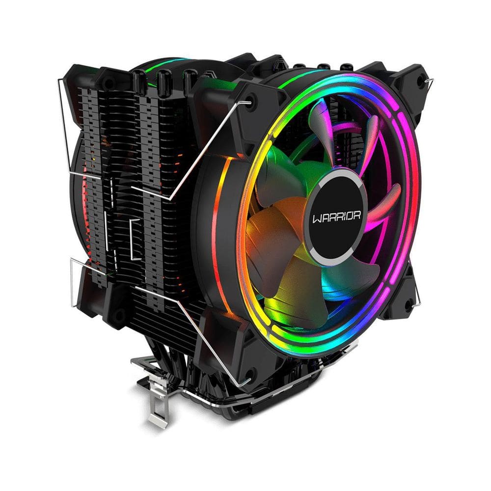 Cooler Para Processador Multilaser Warrior Duncan Dual Rgb