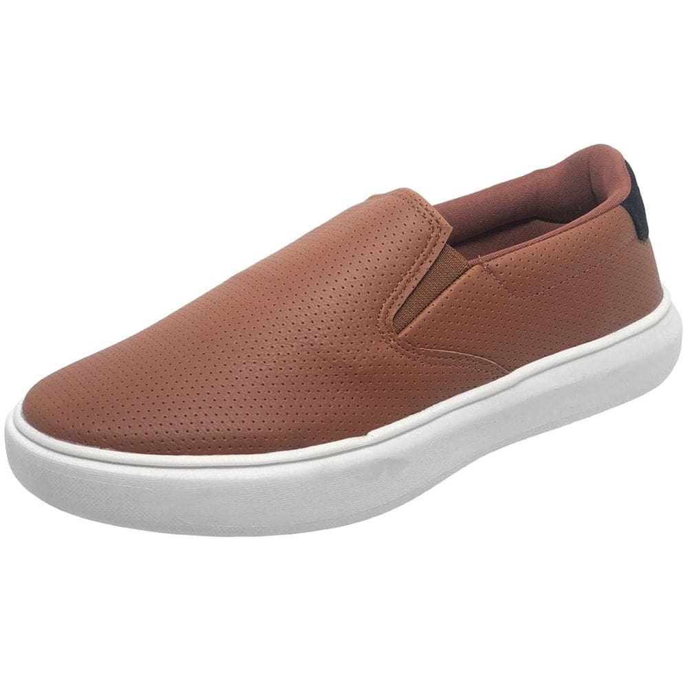 Tenis Masculino Slip On Conforto Casual Polo Go Trinity
