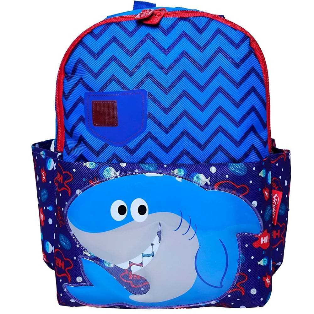 Mochila Infantil Baby Bichinhos Tubarão