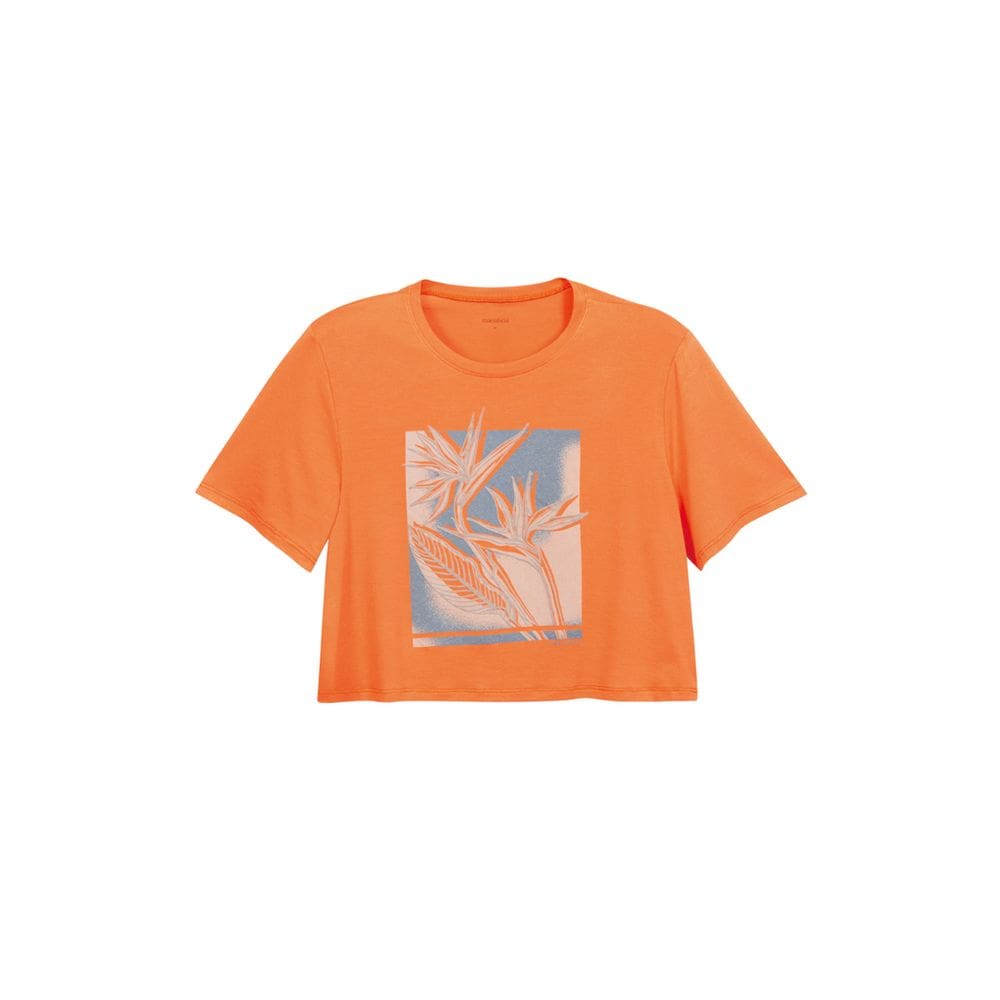 Blusa Feminina Cropped Viscolycra Marialicia Ref. 183694
