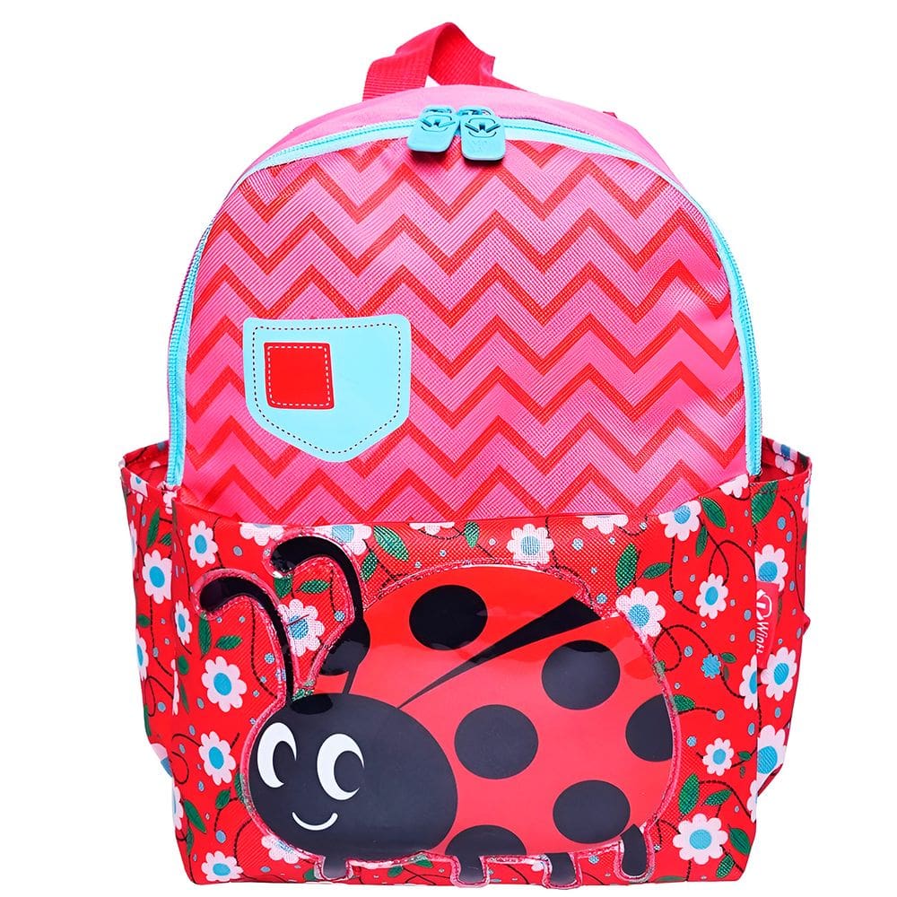Mochila Infantil Baby Bichinhos Estampa Joaninha