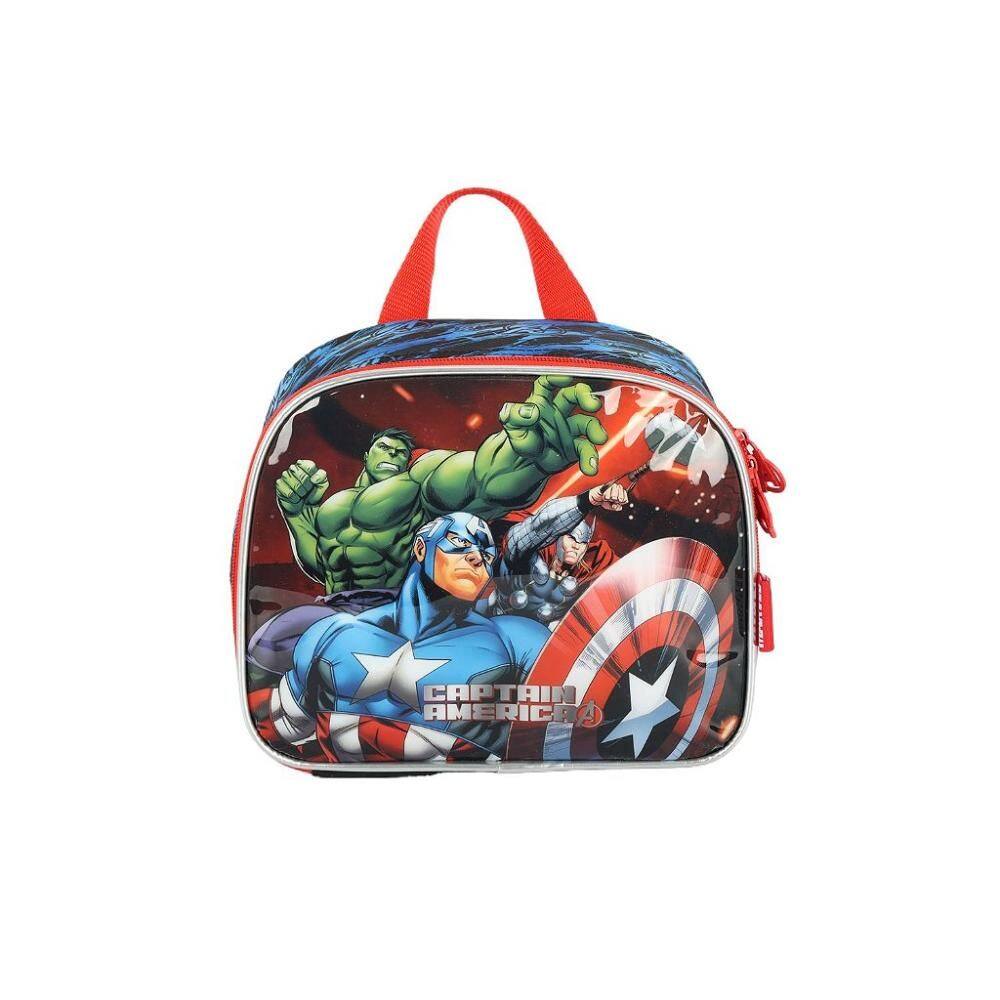 Lancheira Escolar Luxcel Avengers Capitão América Amigos