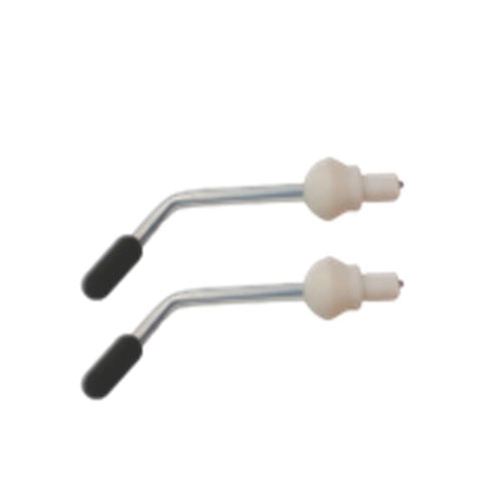 Ponteiras Cilíndricas de Silicone em Hastes Anguladas