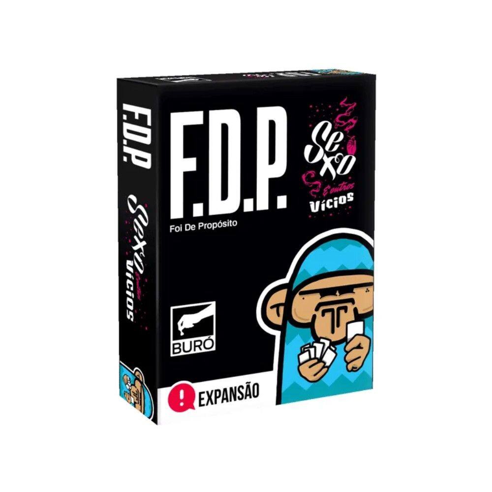 FDP Temático: Sexo e Outros Vícios Expansão de Jogo de Cartas Buro