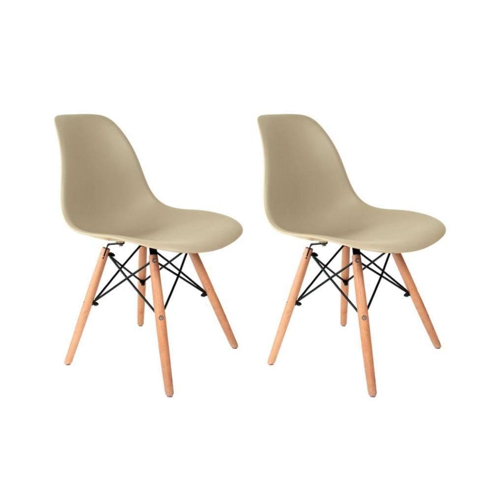 Conjunto 2 Cadeiras Eames Eiffel Dkr Movescan Fendi