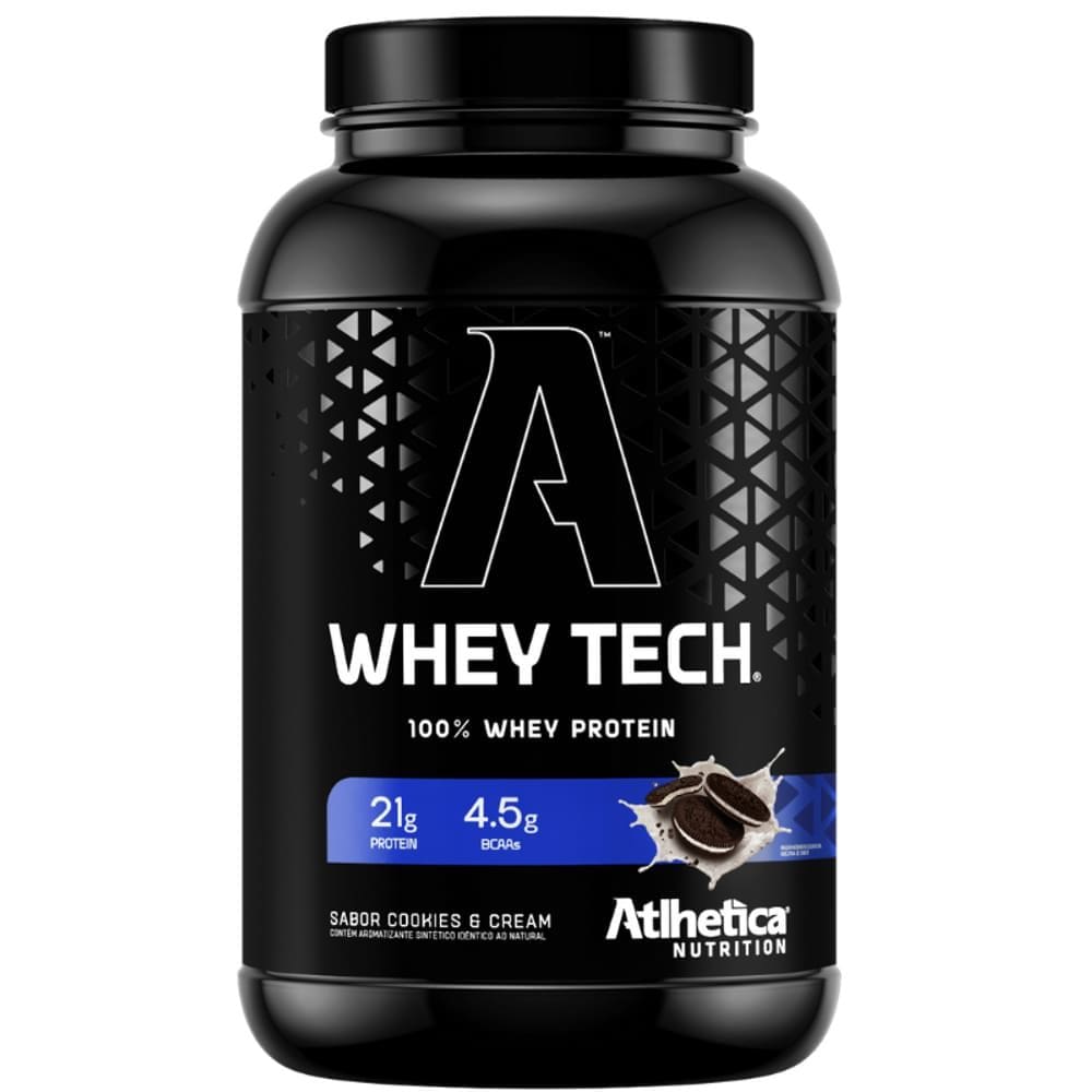 Whey Tech 900g Cookies - Atlhetica Nutrition
