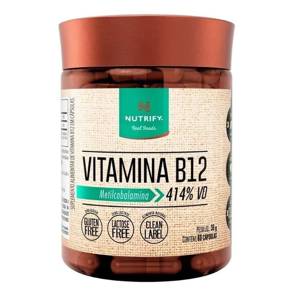 Vitamina B12  60 Caps - Nutrify