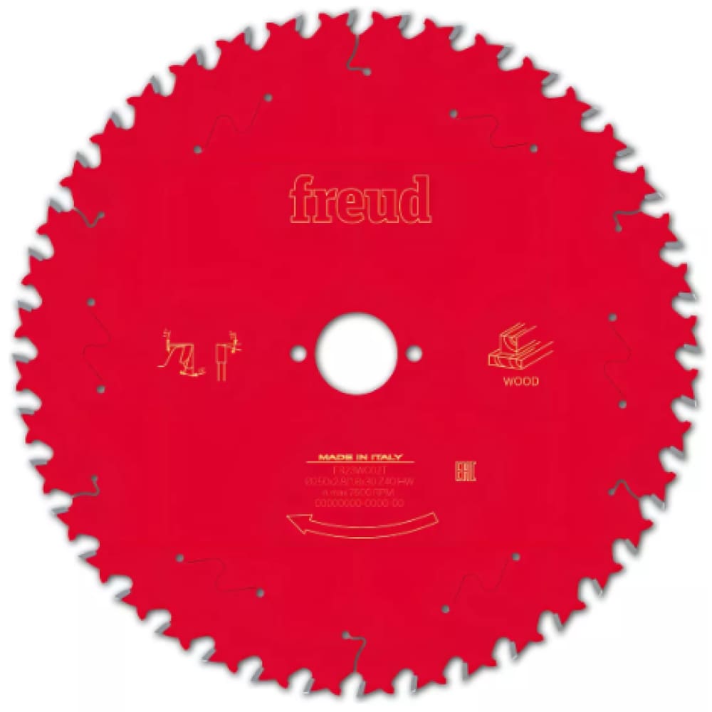Disco De Serra 10 Pol 40 Dentes Pra Madeira FREUD FR23W002T