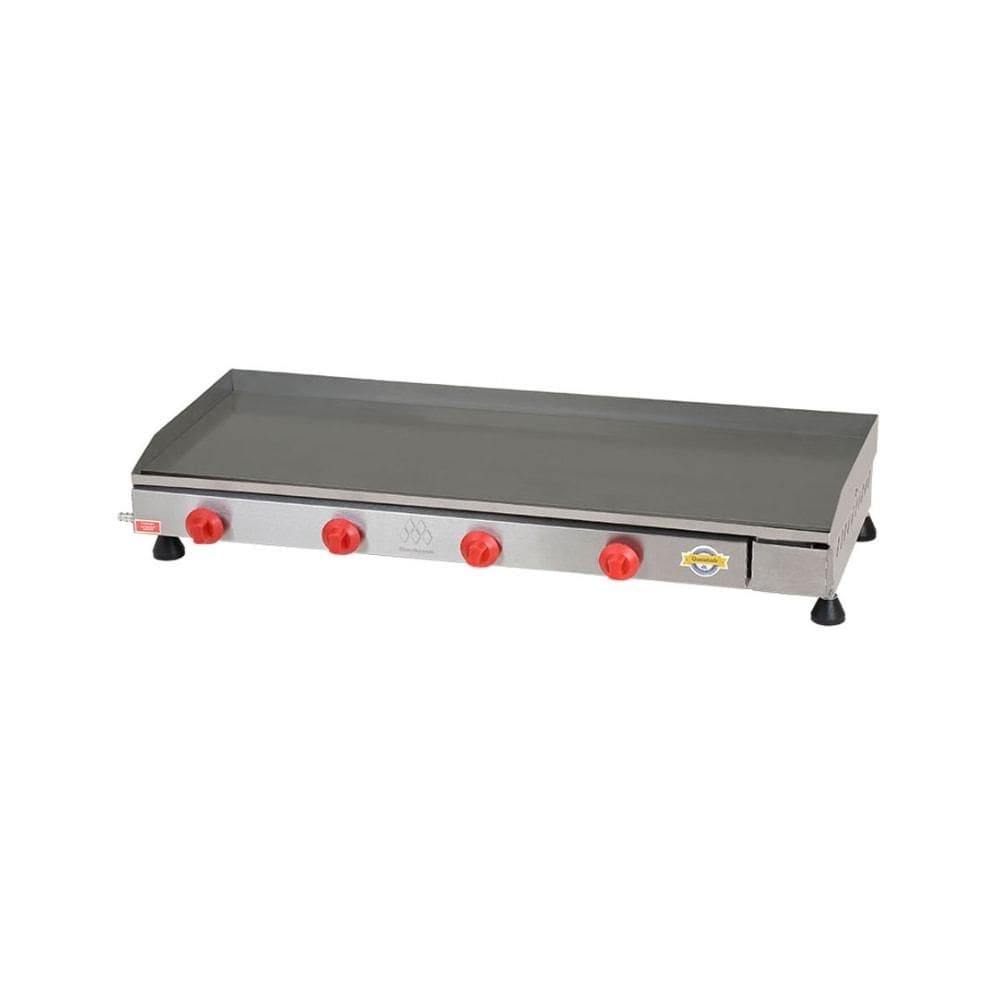 Chapa para Lanche Hamburguer 100x44cm a Gas 4 Queimadores Marchesoni
