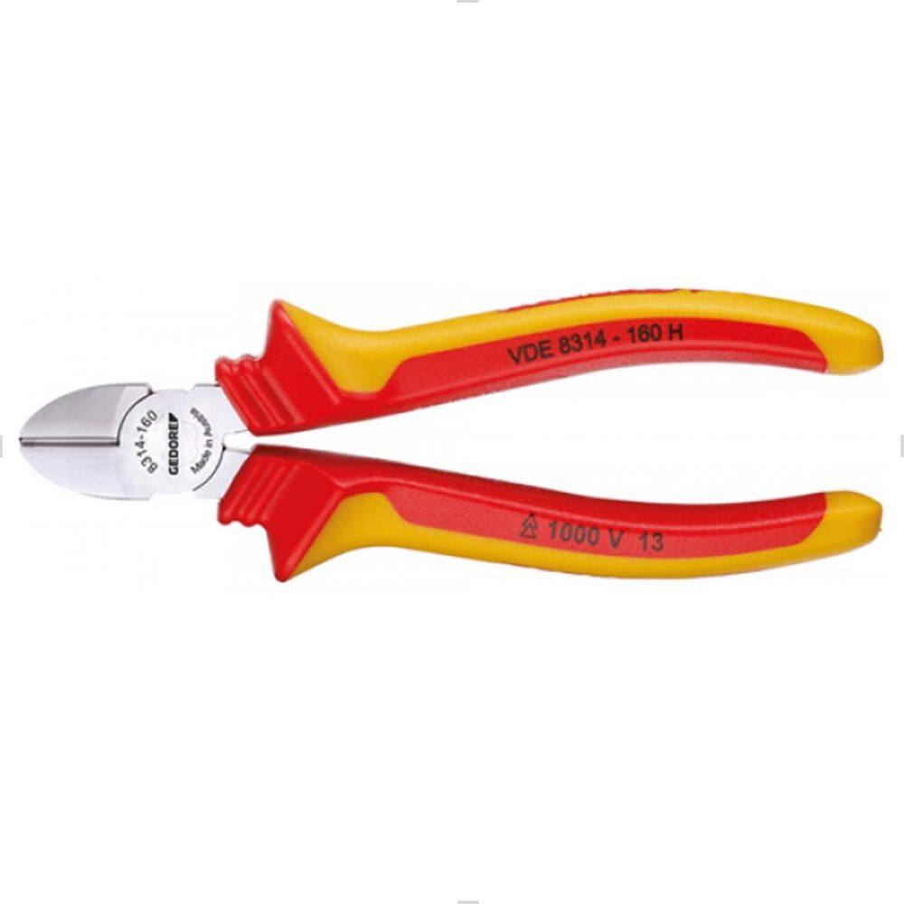 Alicate Corte Diagonal 6.1/2 Vde H Isolado Gedore
