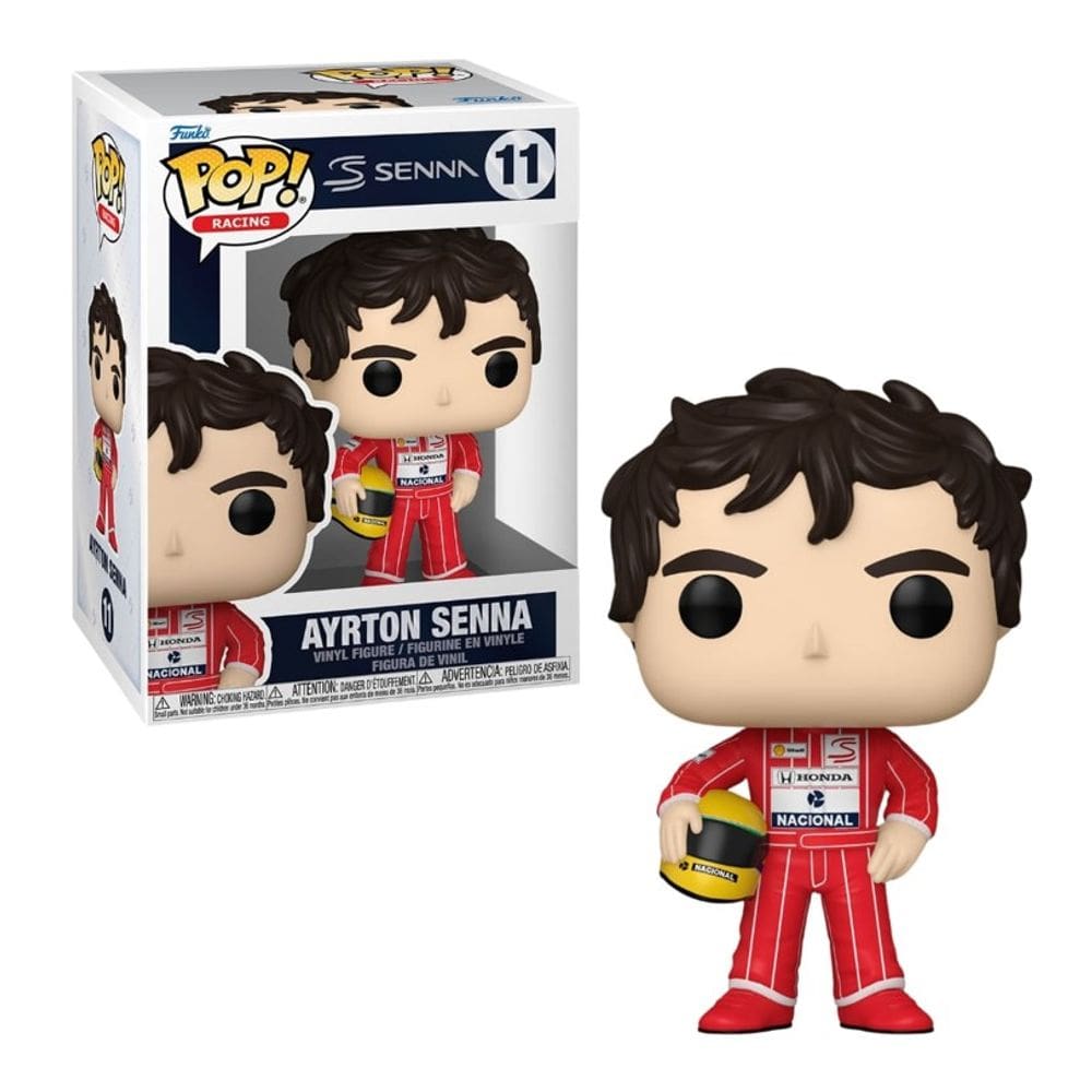 Boneco Funko Pop! Racing McLaren - Ayrton Senna