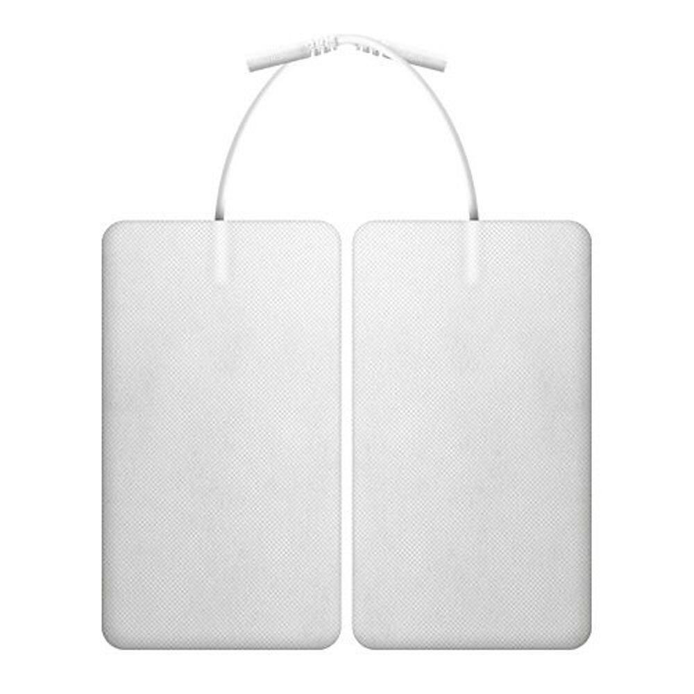 Eletrodos Extraorais Pró-Fono (EEPFs) - Uso Geral Retangular (5cm – L x 10cm – A) (duas unidades) - Autoadesivos e com Cabo Acoplado