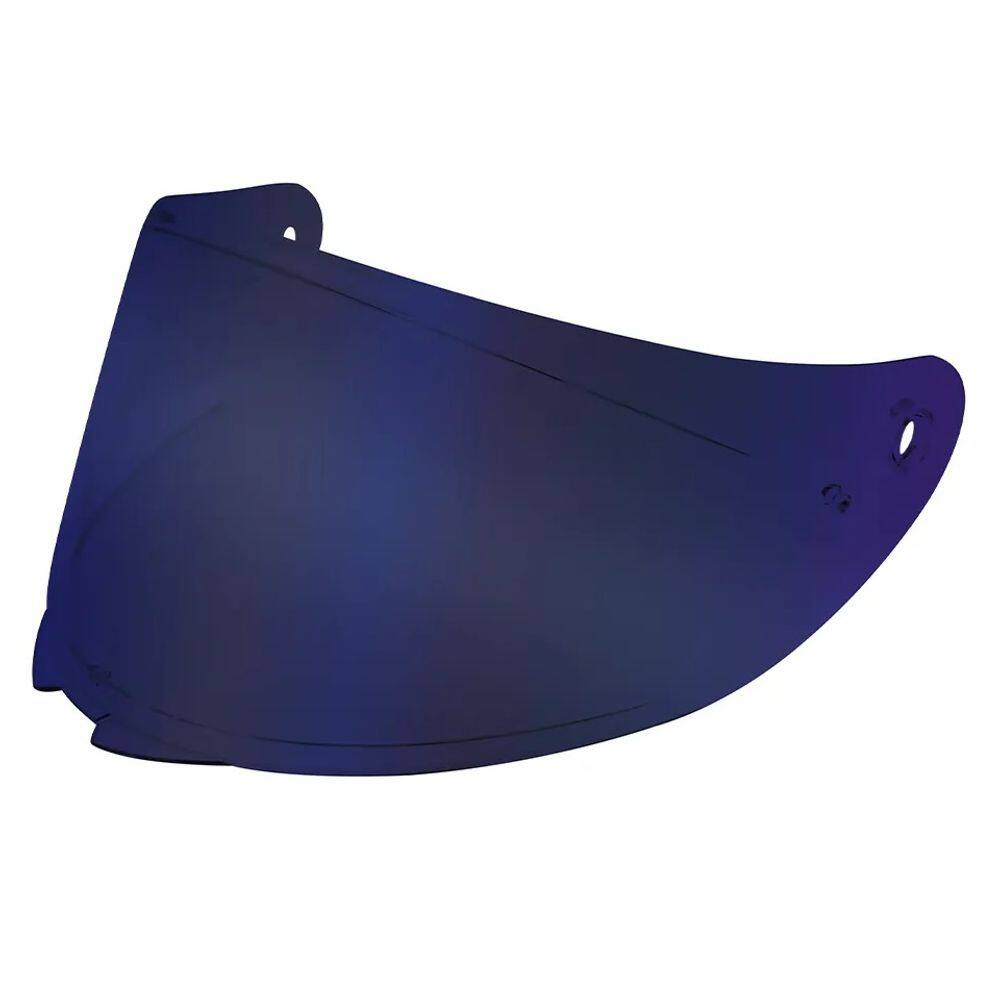 Viseira Azul Capacete moto motoqueiro Hit Race Tech