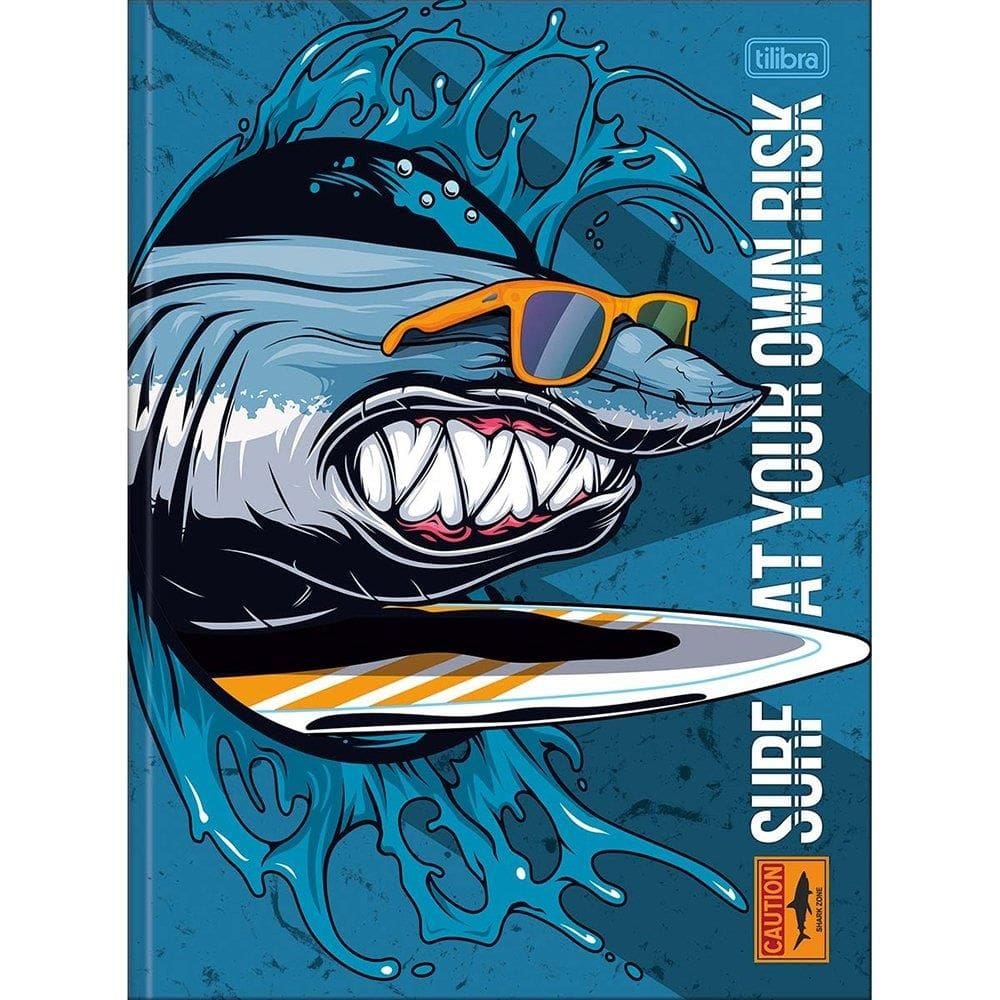 Caderno Espiral Universitário Tilibra 4-Fun Capa Dura | 1 Matéria 80 Folhas - Embalagem com 4 Unidades