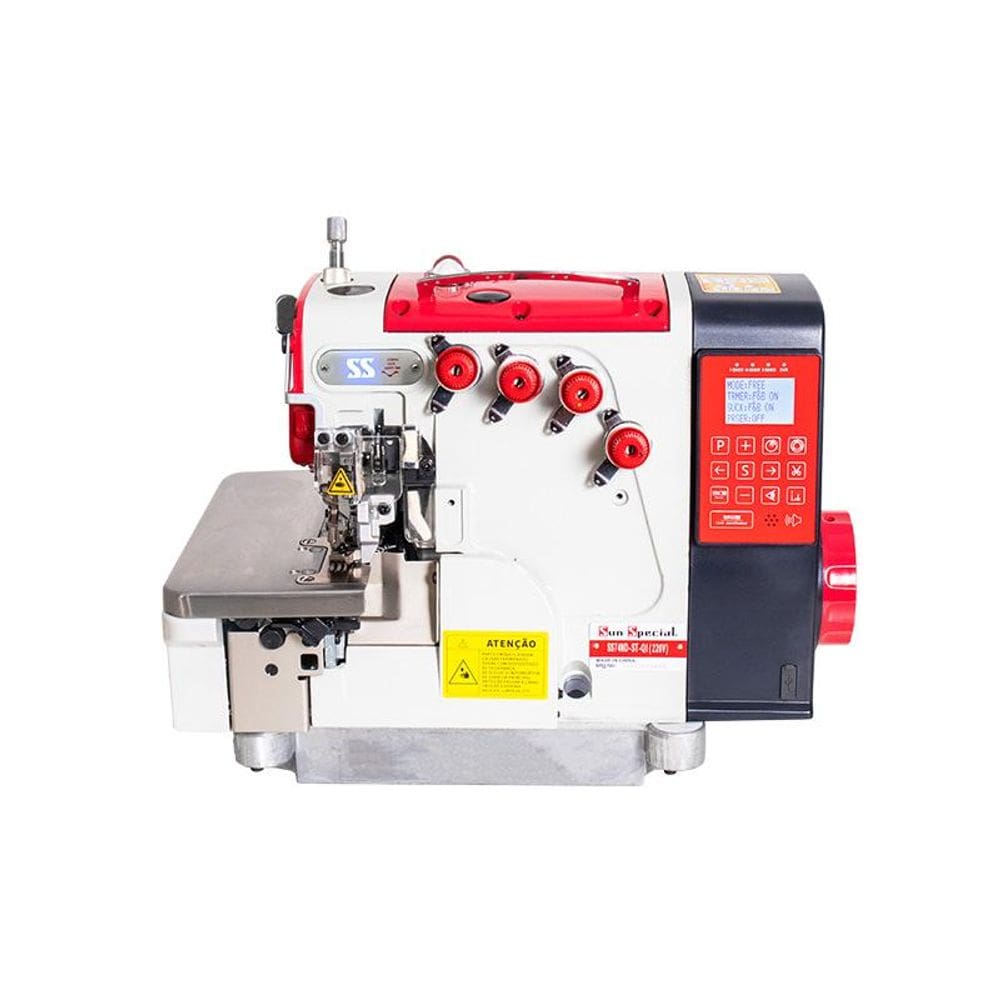 Máquina Costura Industrial Ponto Cadeia Eletrônica SS74ND-ST-QI 220V - Sun Special