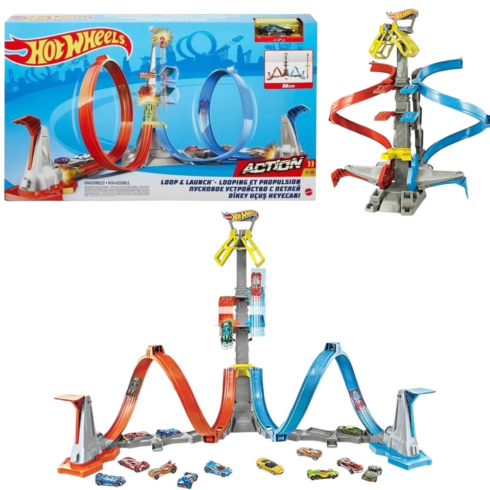 Hot Wheels Action Pista Desafio De Altura GRW39