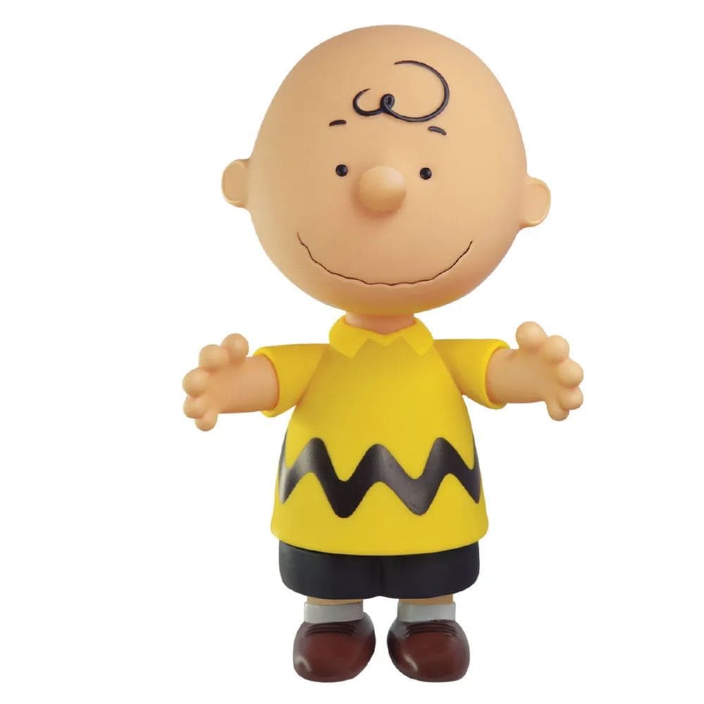 Boneco Vinil Articulado Charlie Brown 20cm - Lider 3074