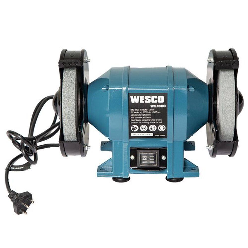 Moto Esmeril de Bancada Wesco 150mm 250W WS7800 - 220 V JS
