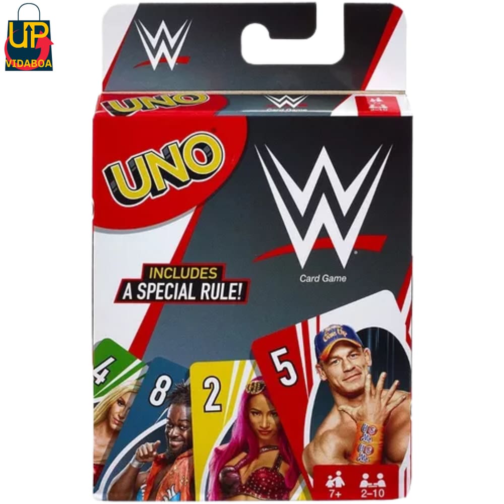 Jogo de Cartas UNO - WWE World Wrestling Entertainment Luta Livre