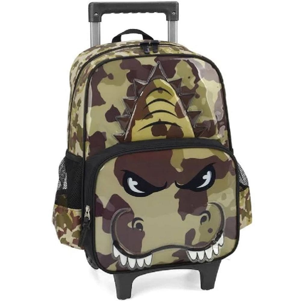 Mochila Com Rodinhas Luxcel UP4YOU Crocodilo