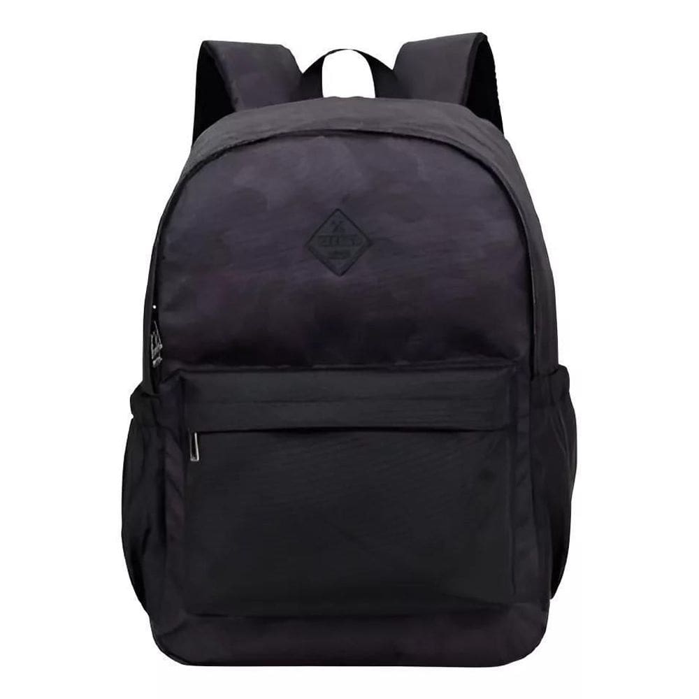 Mochila De Costas Escolar Camuflado Xeryus Preta