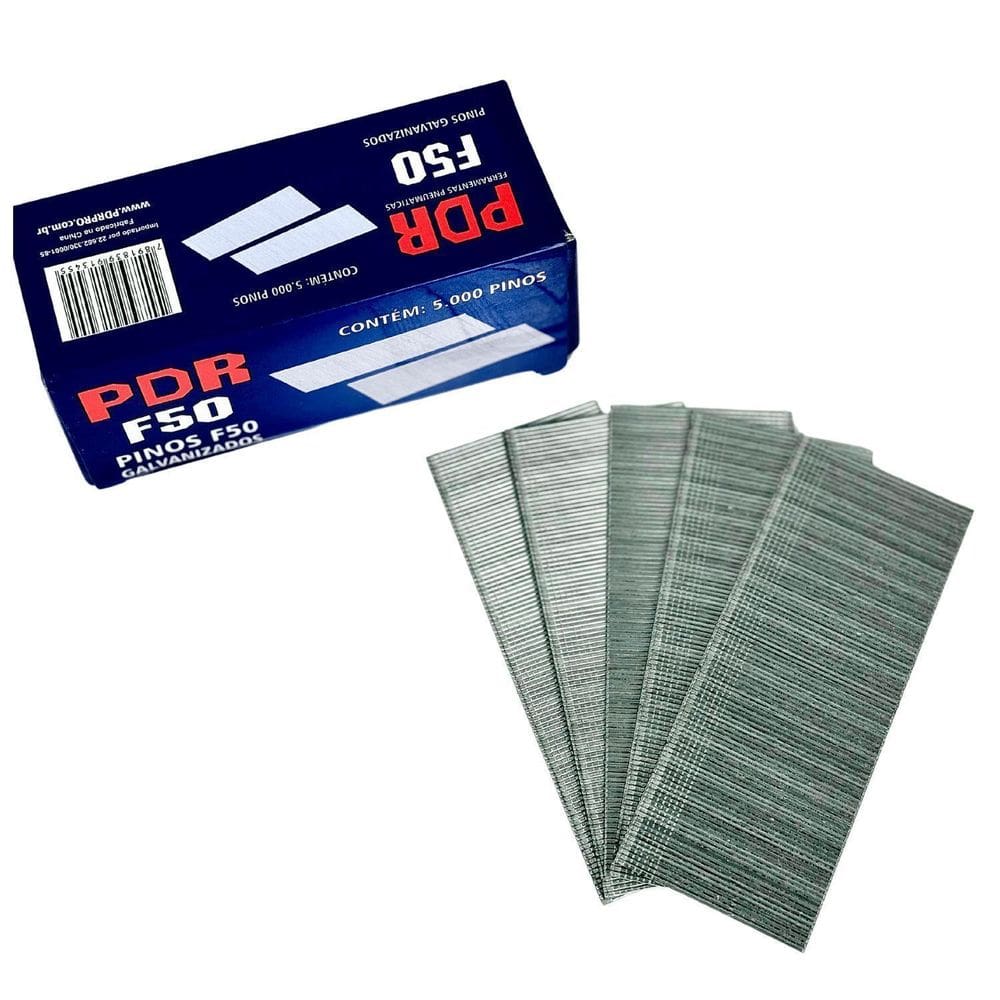 Pino Tipo F 50MM de Altura 5.000pçs PDR - Unica Unico