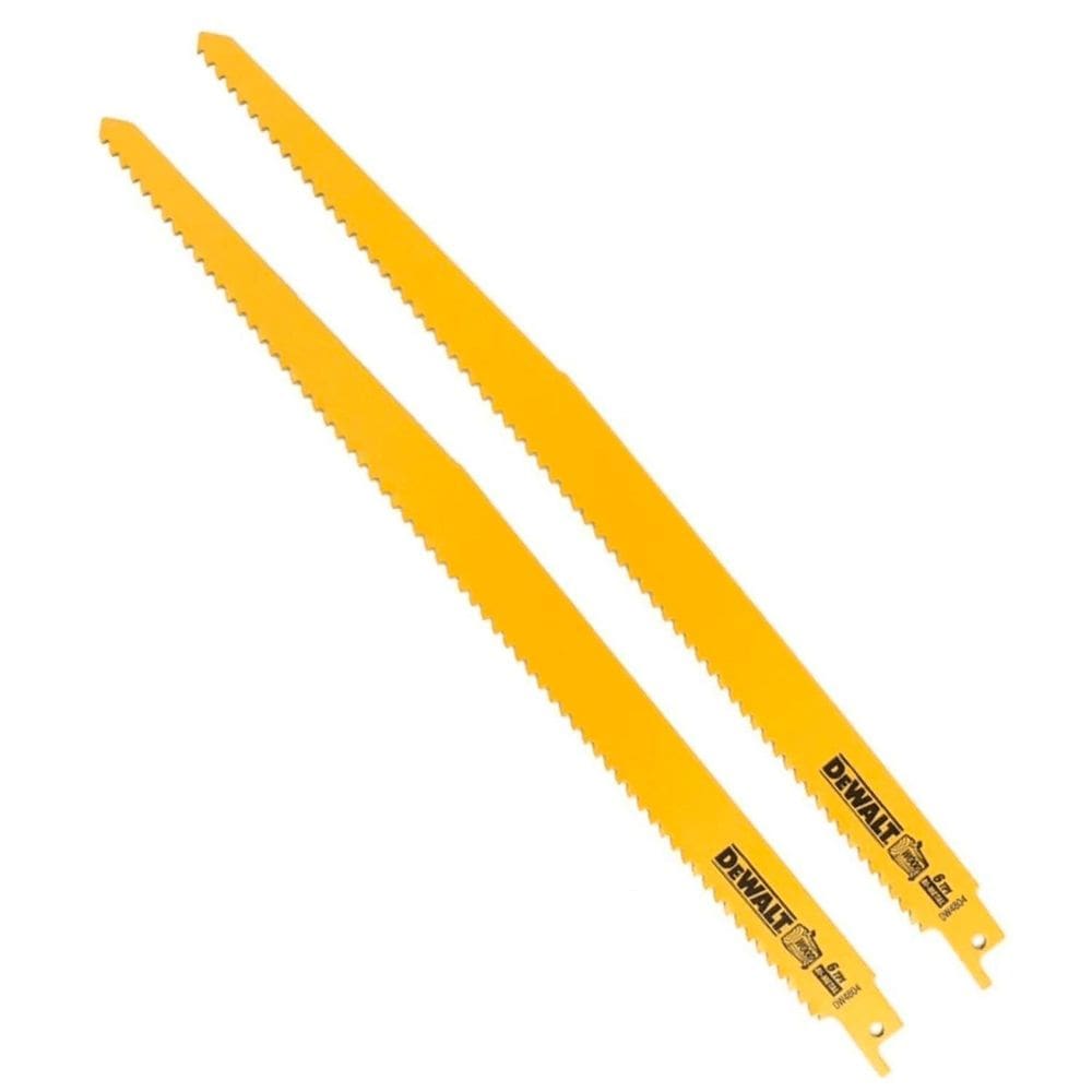 Lâmina Serra Sabre 12” 6 Dentes Madeira DW4804-2 Z DeWalt - Unica Unico