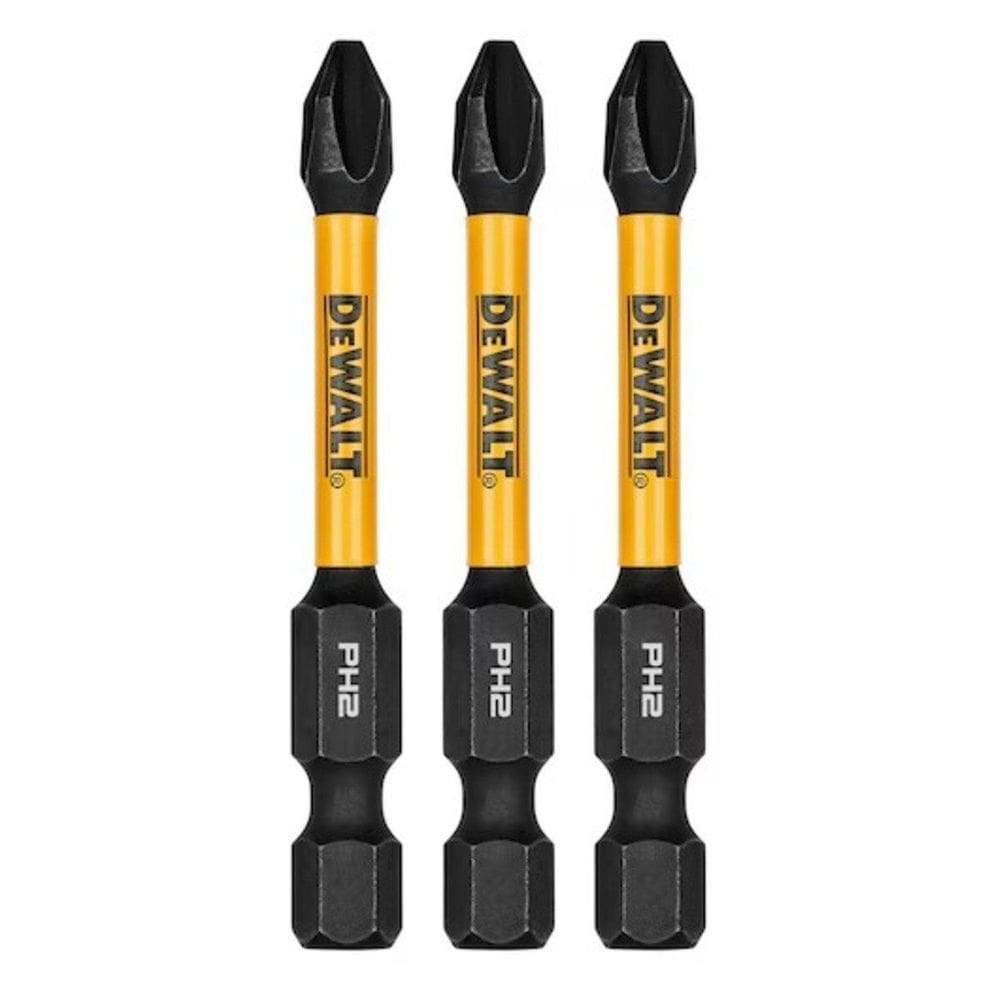 Ponta Phillips #2 FlexTorq 2.1/4" 3pçs DWAF2PH2IR3 DeWalt - Unica Unico