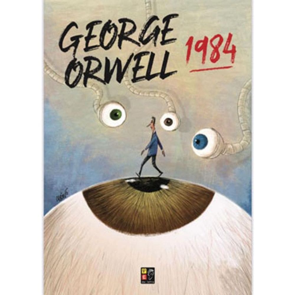 Livro 1984  Lateral Verde