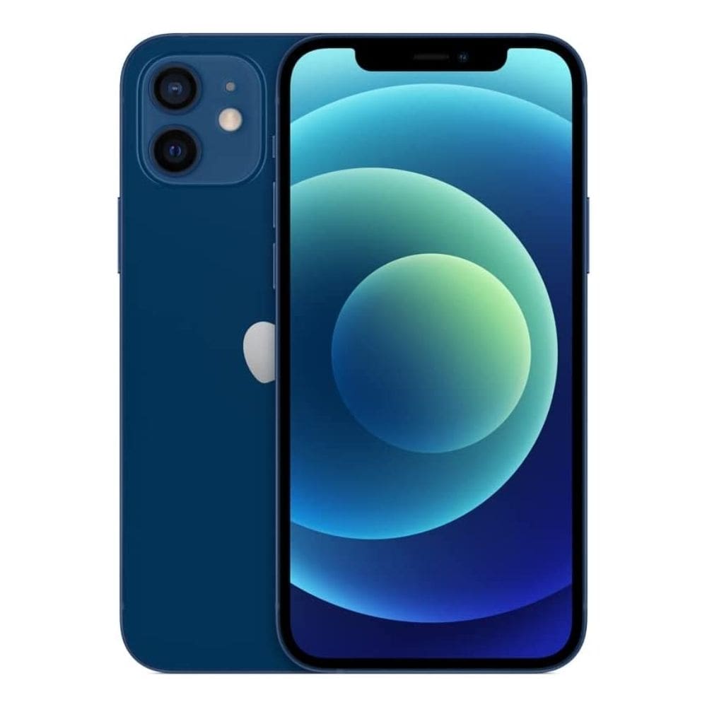 Usado: Iphone 12 64 GB Azul - Muito Bom