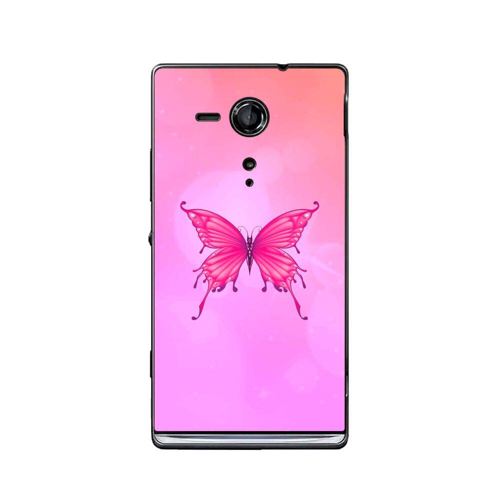 Capa Adesivo Skin163 Verso Para Sony Xperia SP