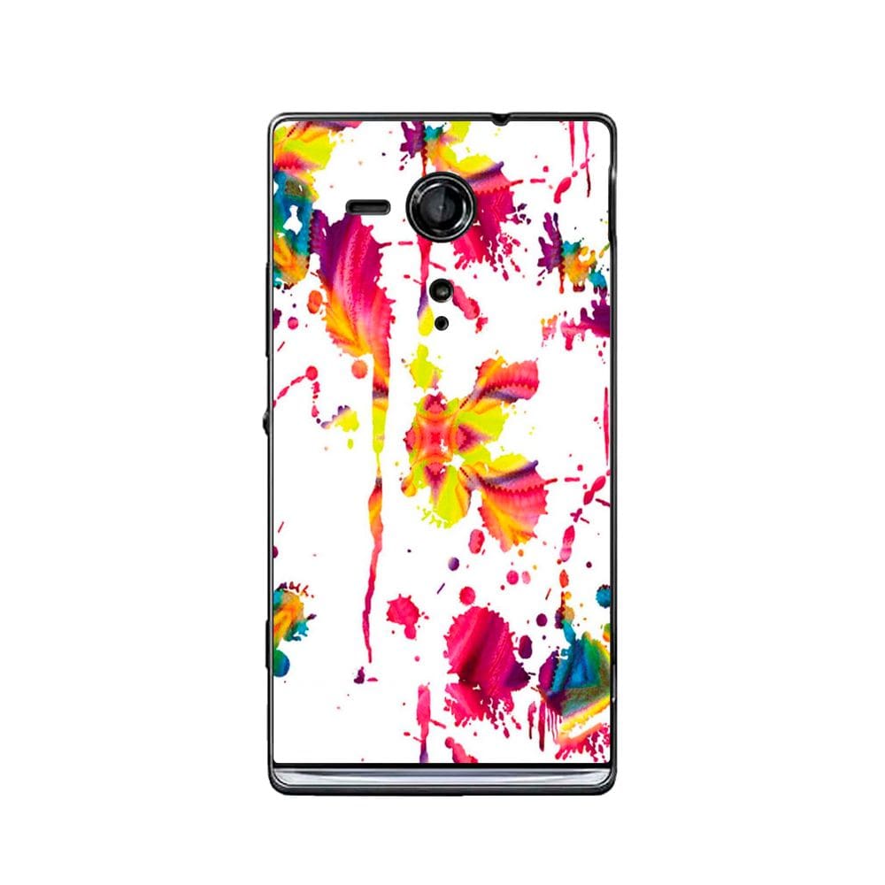 Capa Adesivo Skin205 Verso Para Sony Xperia SP