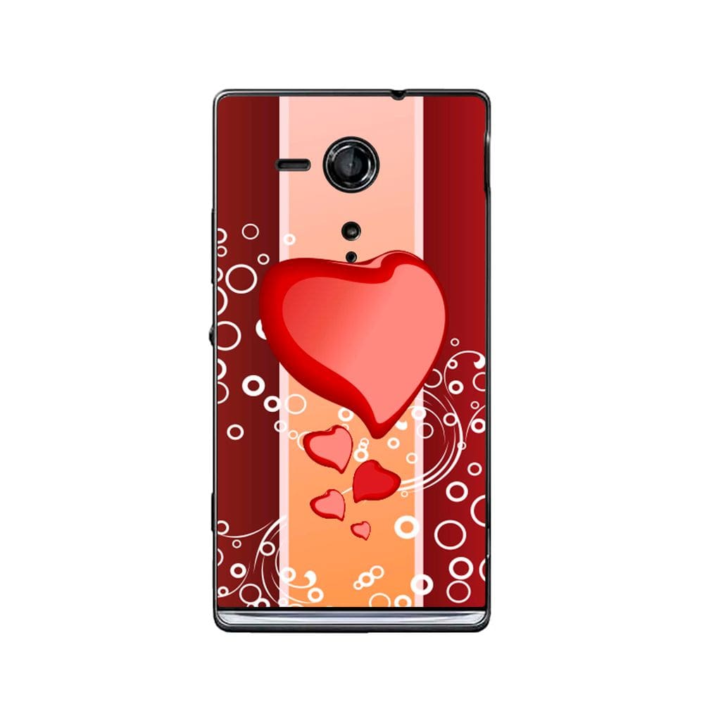 Capa Adesivo Skin372 Verso Para Sony Xperia SP