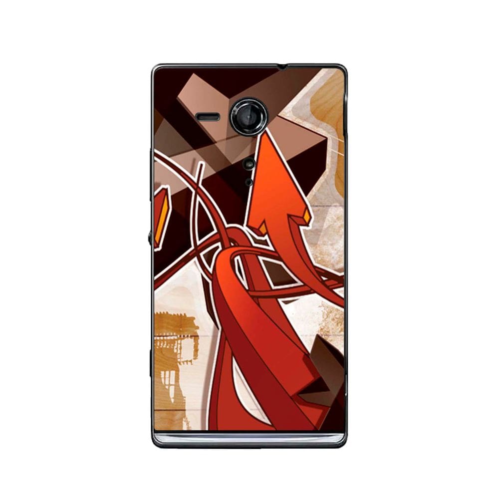 Capa Adesivo Skin071 Verso Para Sony Xperia SP
