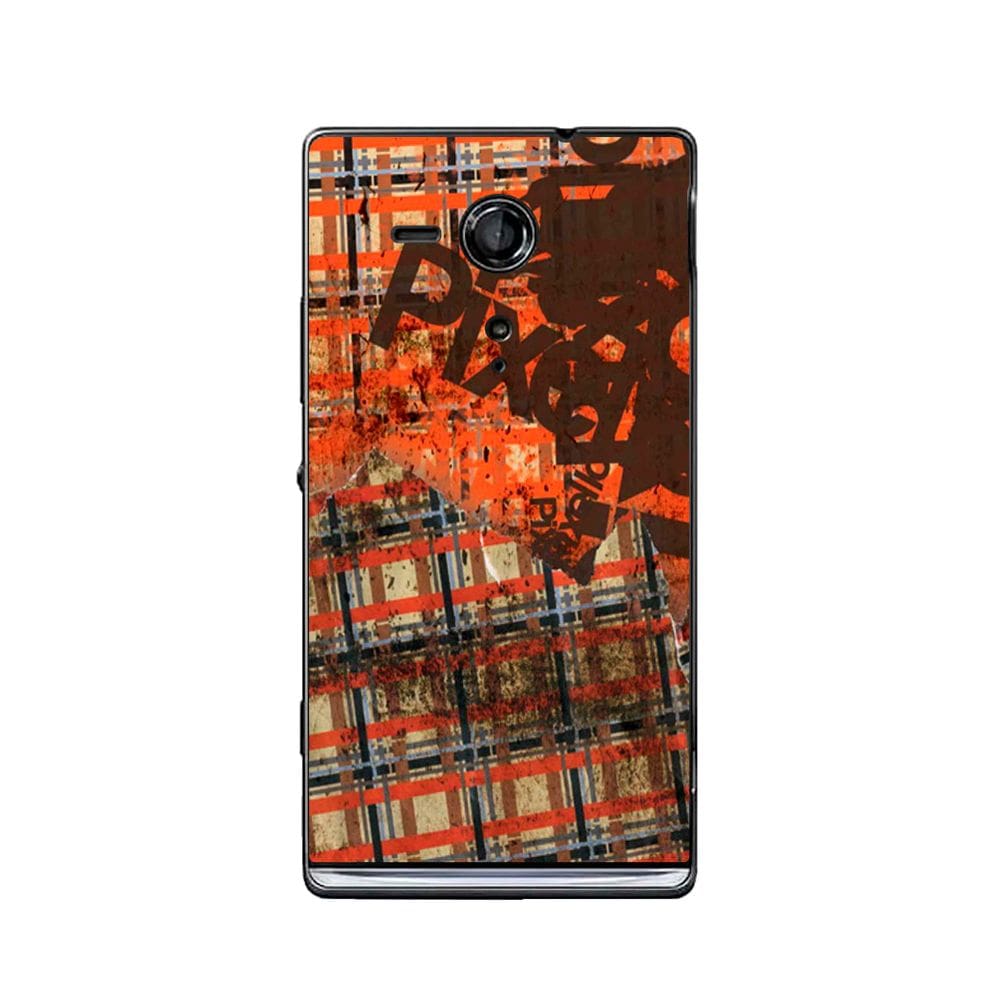 Capa Adesivo Skin194 Verso Para Sony Xperia SP