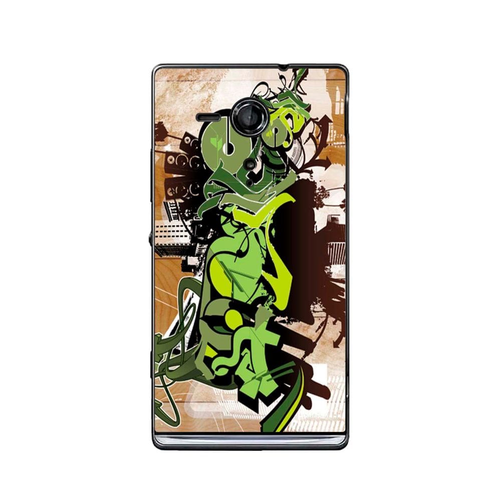 Capa Adesivo Skin072 Verso Para Sony Xperia SP