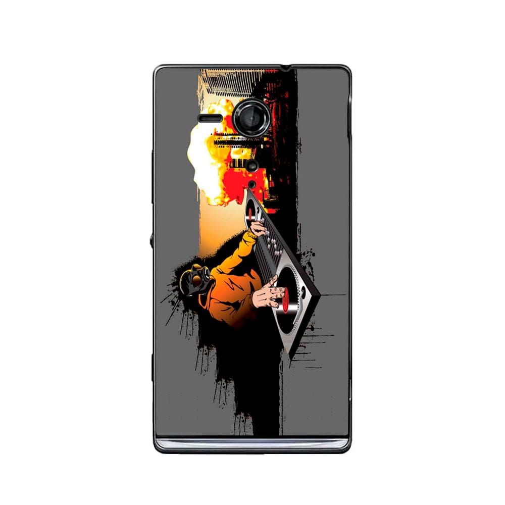 Capa Adesivo Skin264 Verso Para Sony Xperia SP