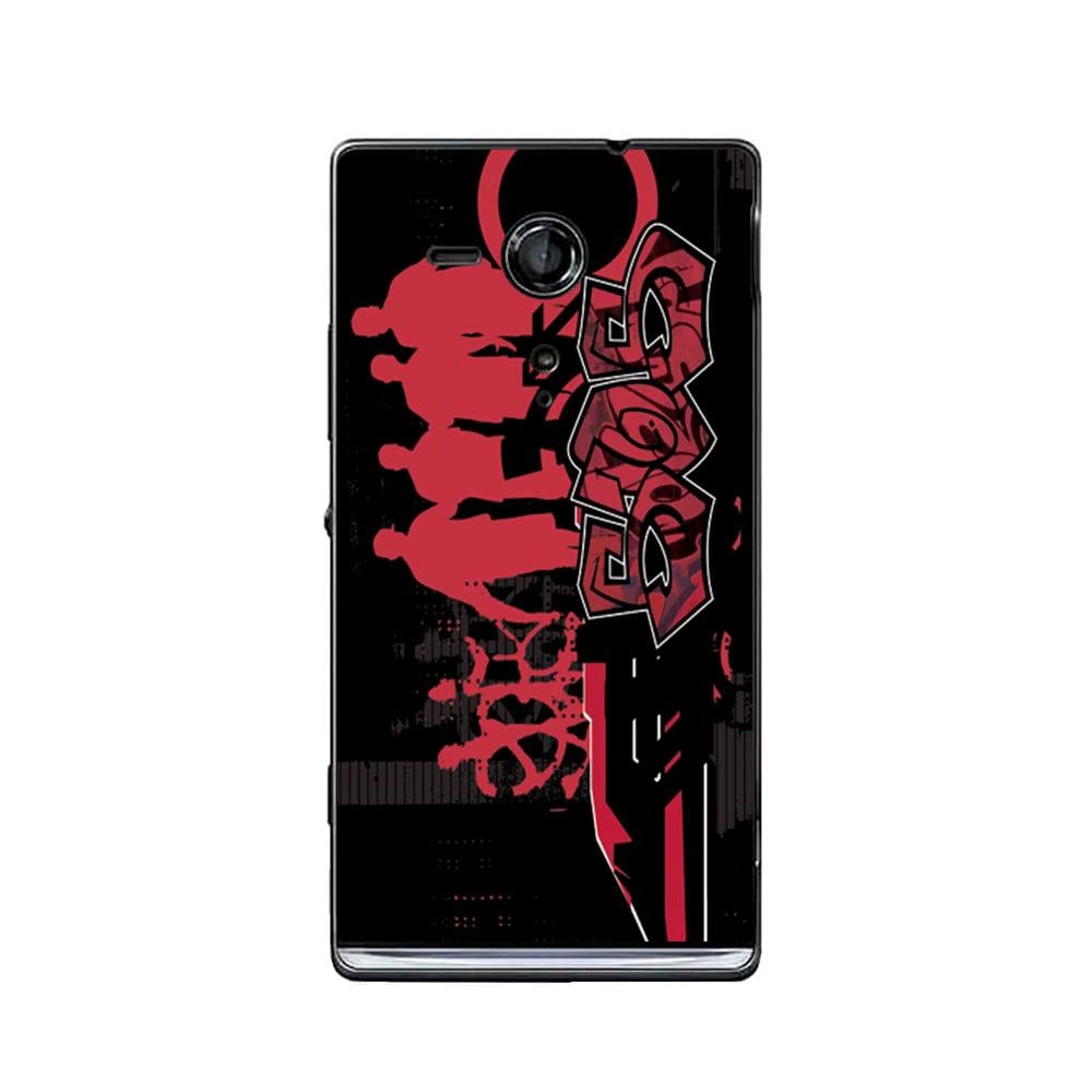 Capa Adesivo Skin055 Verso Para Sony Xperia SP