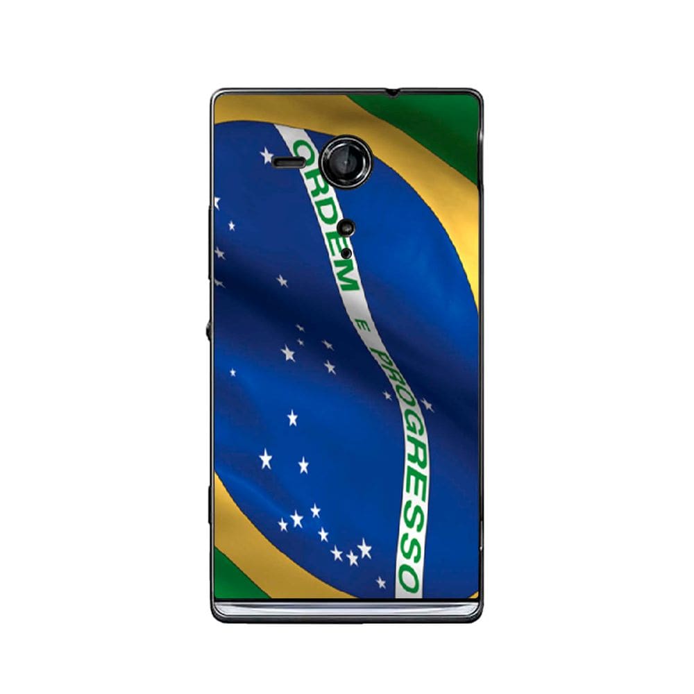 Capa Adesivo Skin628 Verso Para Sony Xperia SP