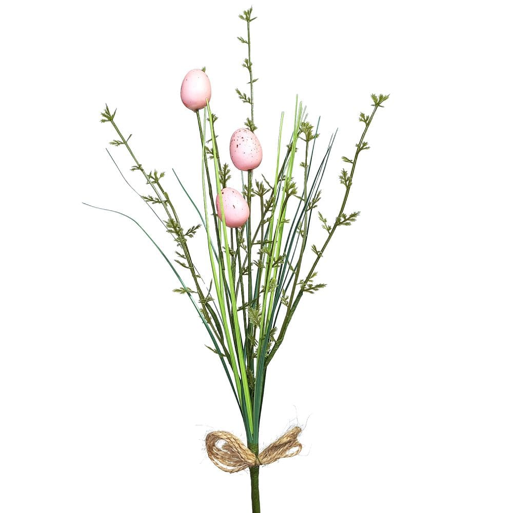 Galho com Ovos para Decoração de Páscoa 40cm
