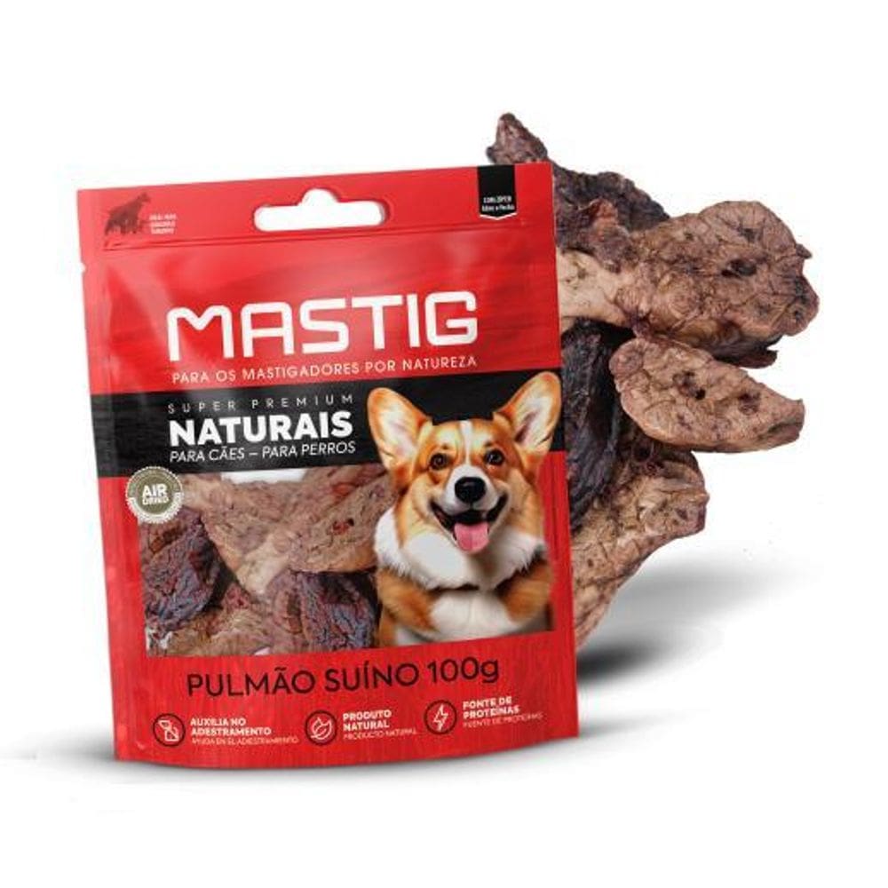 Pulmao Suino Mastig 100G