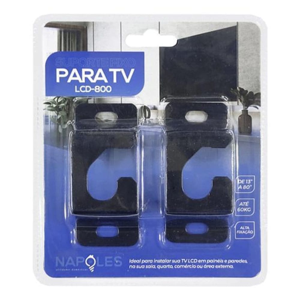 Suporte Para Televisão De 13 A 80 Polegadas Fixo Lcd 800