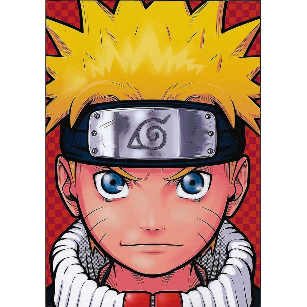 Quadro 28,5 X 20Cm Mangá Naruto-No