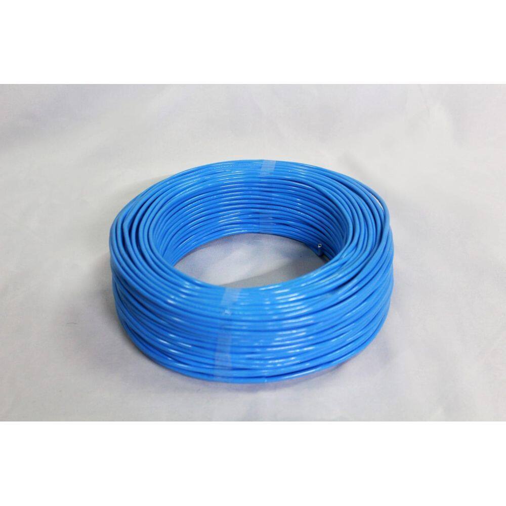 Fio Cabo Flexível 4 Mm 40 Metros Azul
