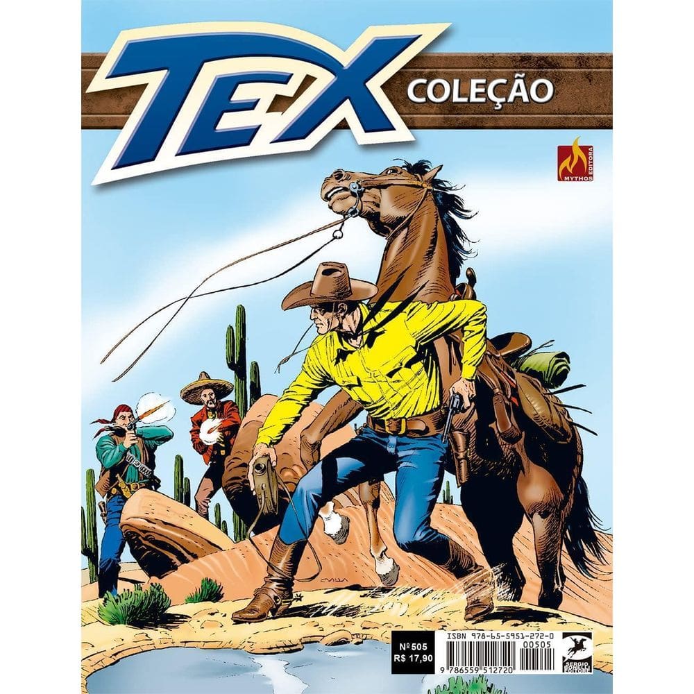 Livro Tex Coleção Nº 505: O Poço No Deserto