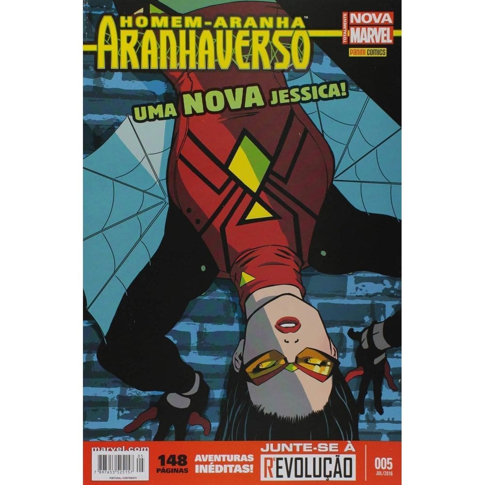 Livro Homem Aranha. Aranhaverso Nova Jessica