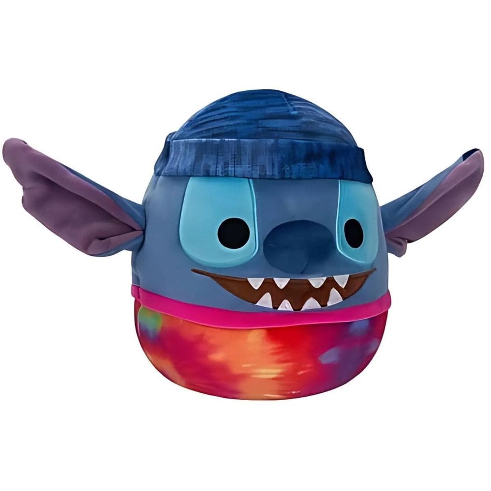 Pelúcia Disney Stitch Squishmallows 20Cm Azul Plush - Sunny