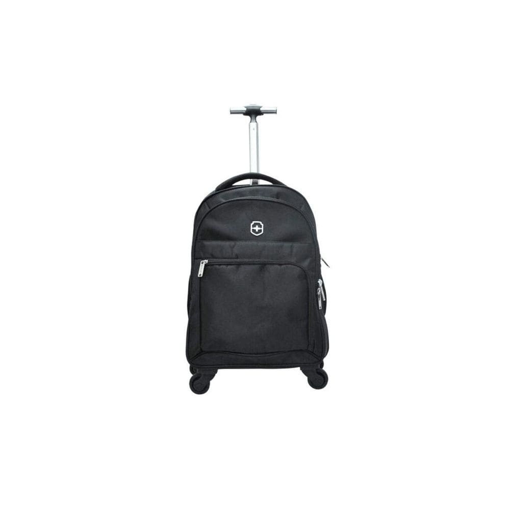 Mochila Com Carrinho Executiva Mala Com 4 Rodas E Giro 360º